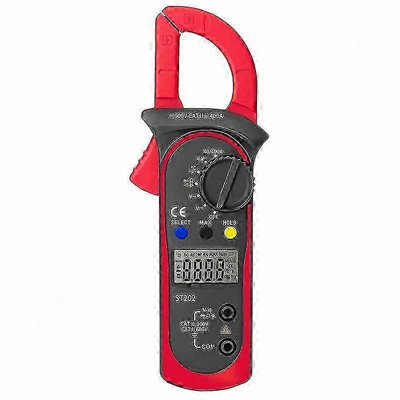 Auto-Range Digital Clamp Meter compatible with Voltage, AC Current, Resistance, Continuity, and Diode Testing