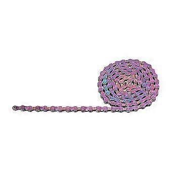 6/7/8 Speed Bike Chain, Rust Proof Rainbow Chain for Road Mountain Bikes, Bike Chains MTN BTX MTB-Good