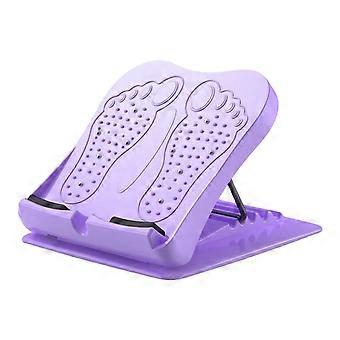 Premium Magnetic Adjustable Calf Stretching Board Leg Stretcher For Professional Athletes And Home Fitness Enthusiasts  Purple