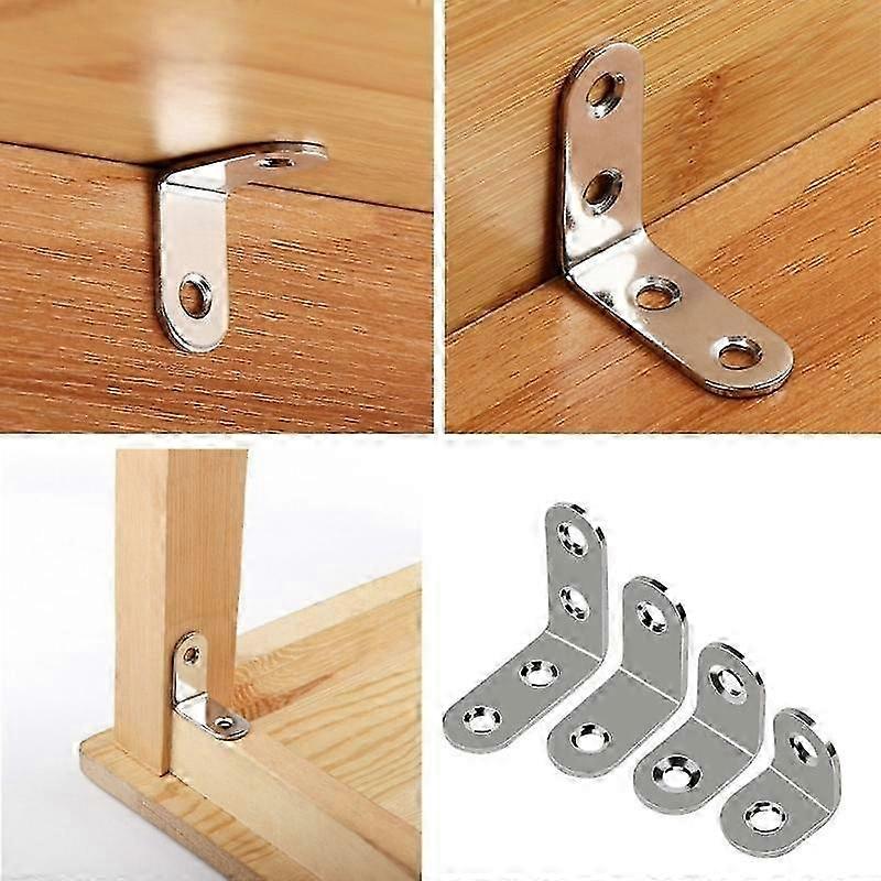 Precision Stainless Steel L Brackets 10 Pack