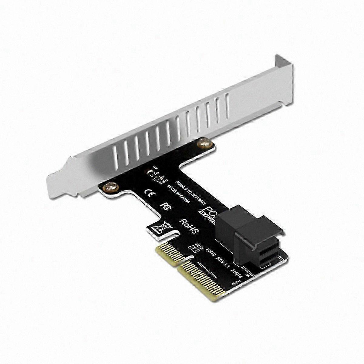 Dual U.2 PCIe Riser Adapter