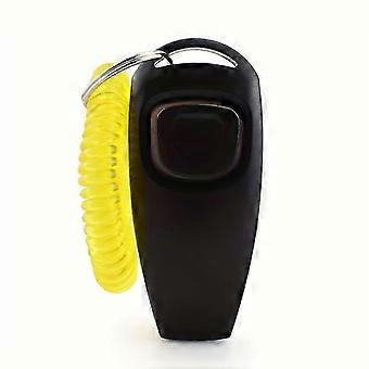 2 in 1 Dog Training Clicker Whistle Portable Obedience Device