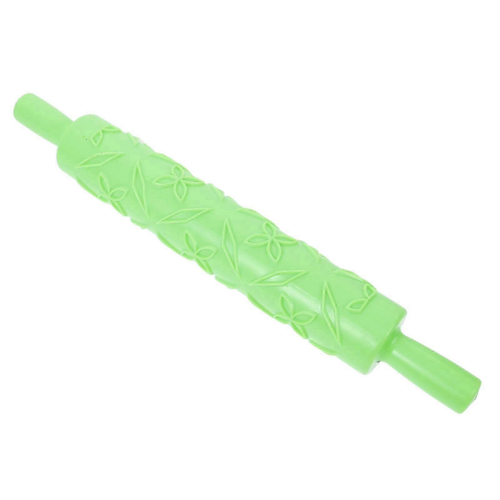 Green Embossed Cake Decorating Pin