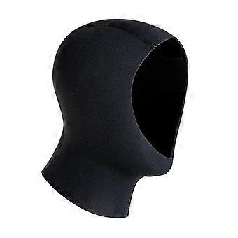 3Mm Neoprene Scuba Diving Hood With Shoulder Snorkeling Equipment Hat Cap Winter Swim Warm Wetsuit Spearfishing