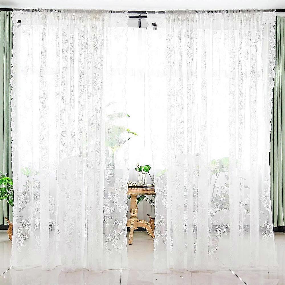 Elegant Boho Floral Lace Table Runner