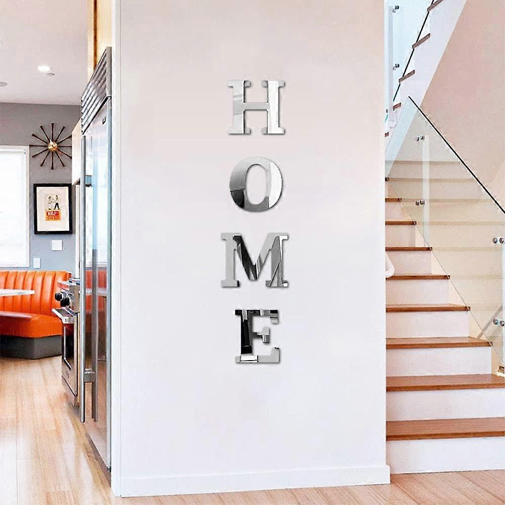 Easy-to-Install Floating Numbers, Sleek Appearance, Versatile Home Use