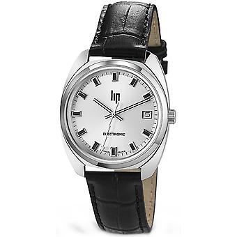 Lip general de gaulle 35 watch for Unisex Analog Quartz with Cowhide Bracelet 671020
