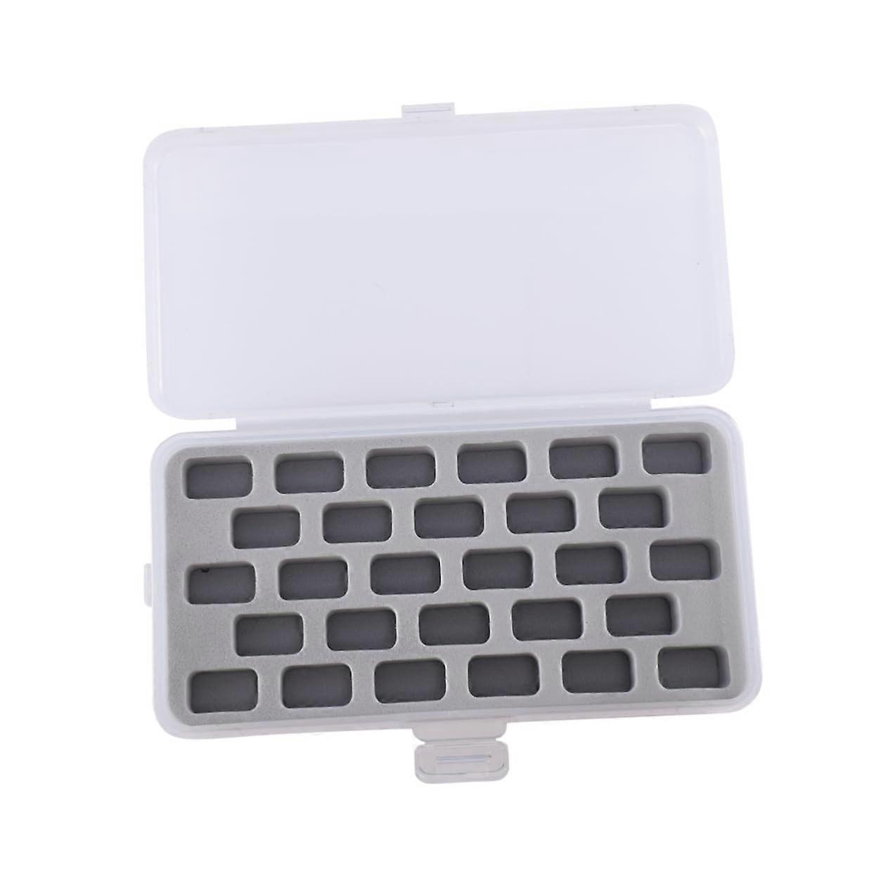 Thread Spool Organizer Box for Bobbins, Compact Sewing Thread Storage Case with Tangle Slots