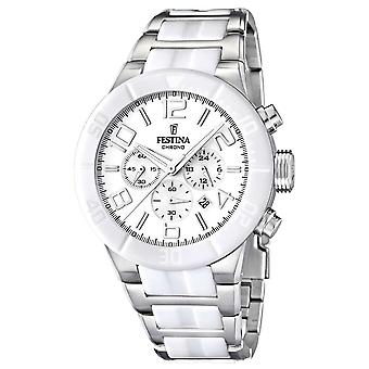 Festina céramique quartz montre homme analogique avec Bracelet en céramique F16576/1