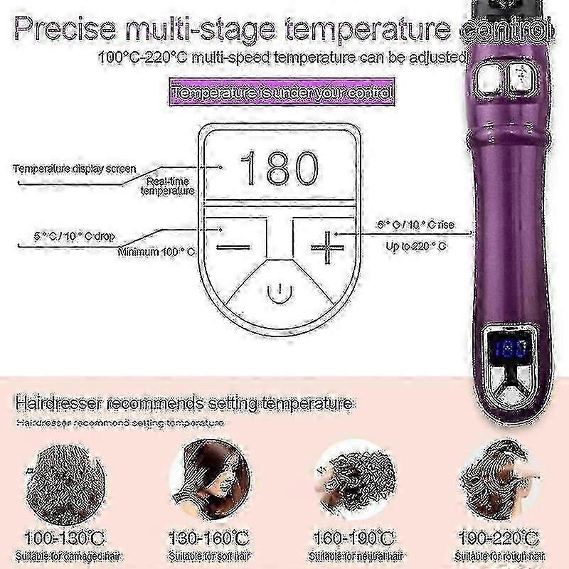 Tourmaline Ceramic Auto Rotating Curler