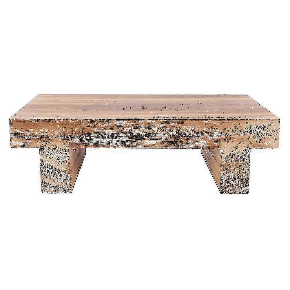 Stable Solid Wood Step Stool Compact