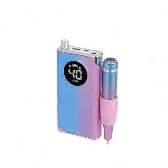 Acrylic & Gel Nail Manicure Rechargeable Electric Nail Drill – 40000 RPM Speed, Low Noise