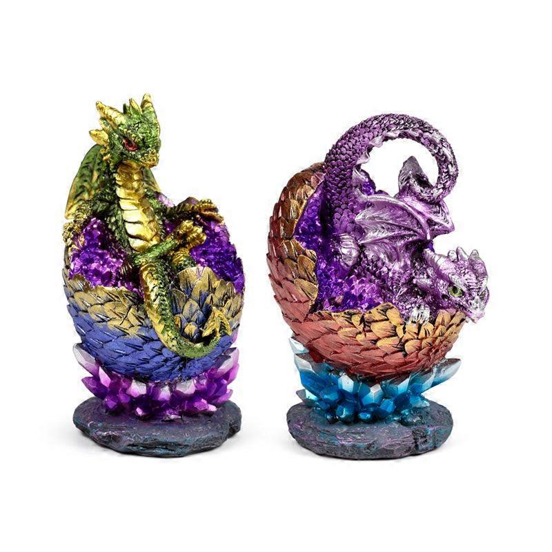 Puckator Elements Baby Dragon Hatching Crystal Egg DRG573 | Acotis