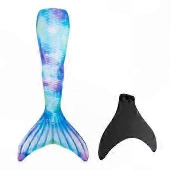 Monofin-Included Reinforced Mermaid Swimming Tail for Kids and Adults