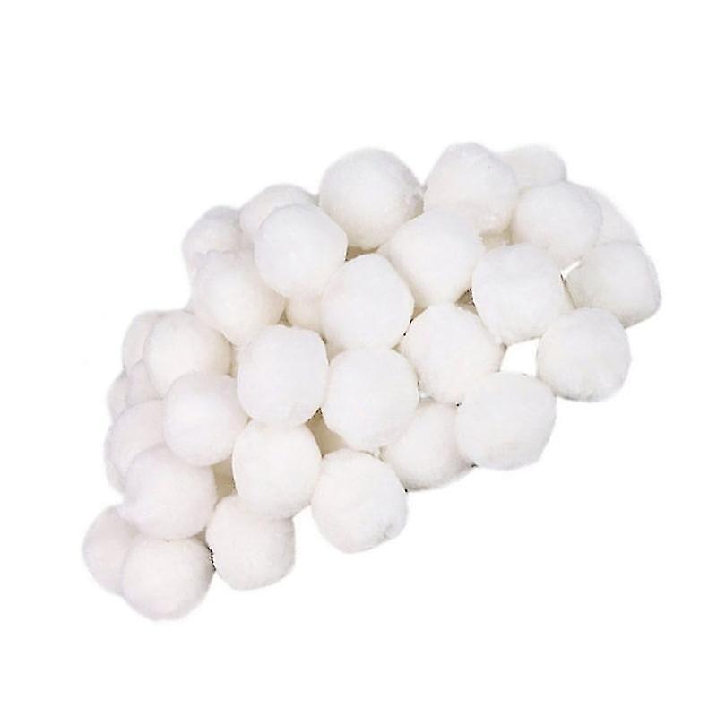 5X5cm White Pool & Spa Filters 1 Pack Pool Filter Balls 200g Aquarium Ball Pool Filter Replacement B