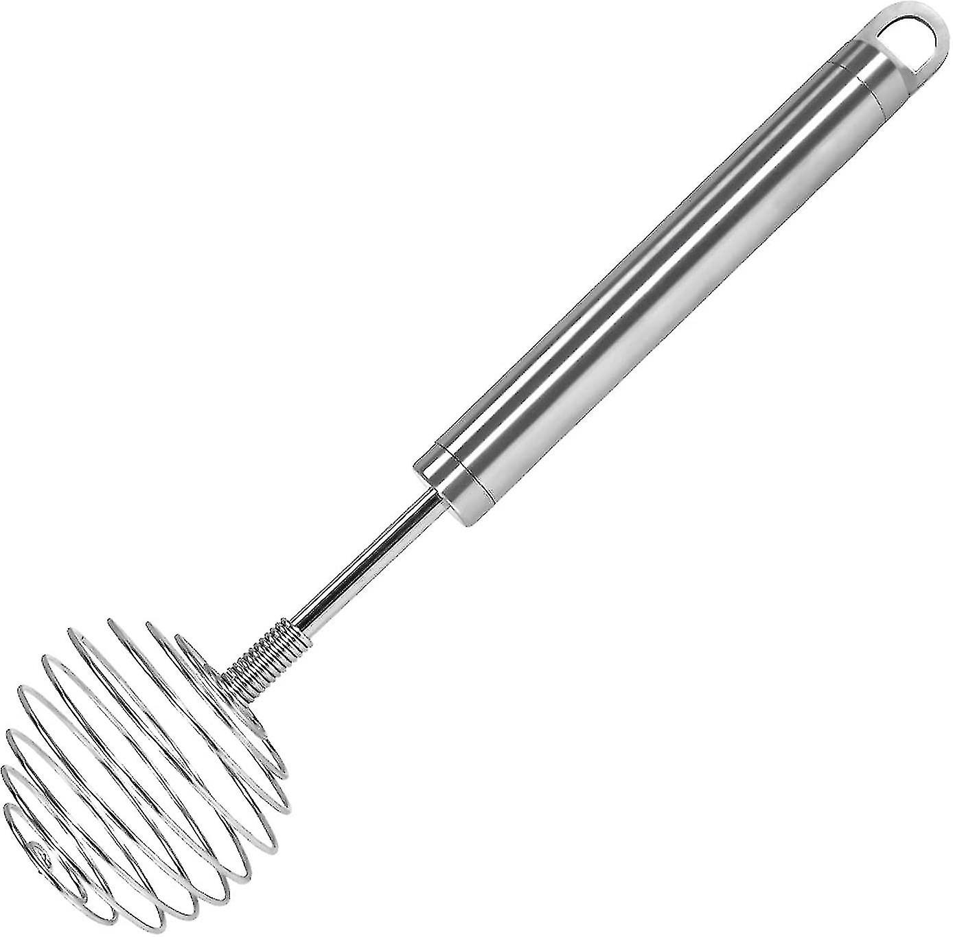 Eggevisp, Rustfritt stål Spiral Blandevisp For Blanding, Visp & Rist NIUNIU