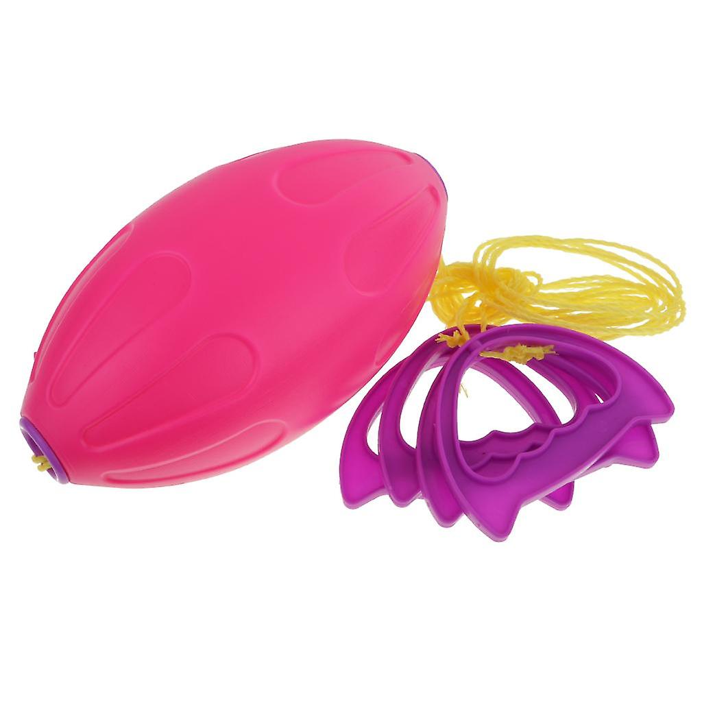 3 τεμάχια 2 άτομα Shuttle Pull Speed Ball Outdoor Interaction Toy Pink -L