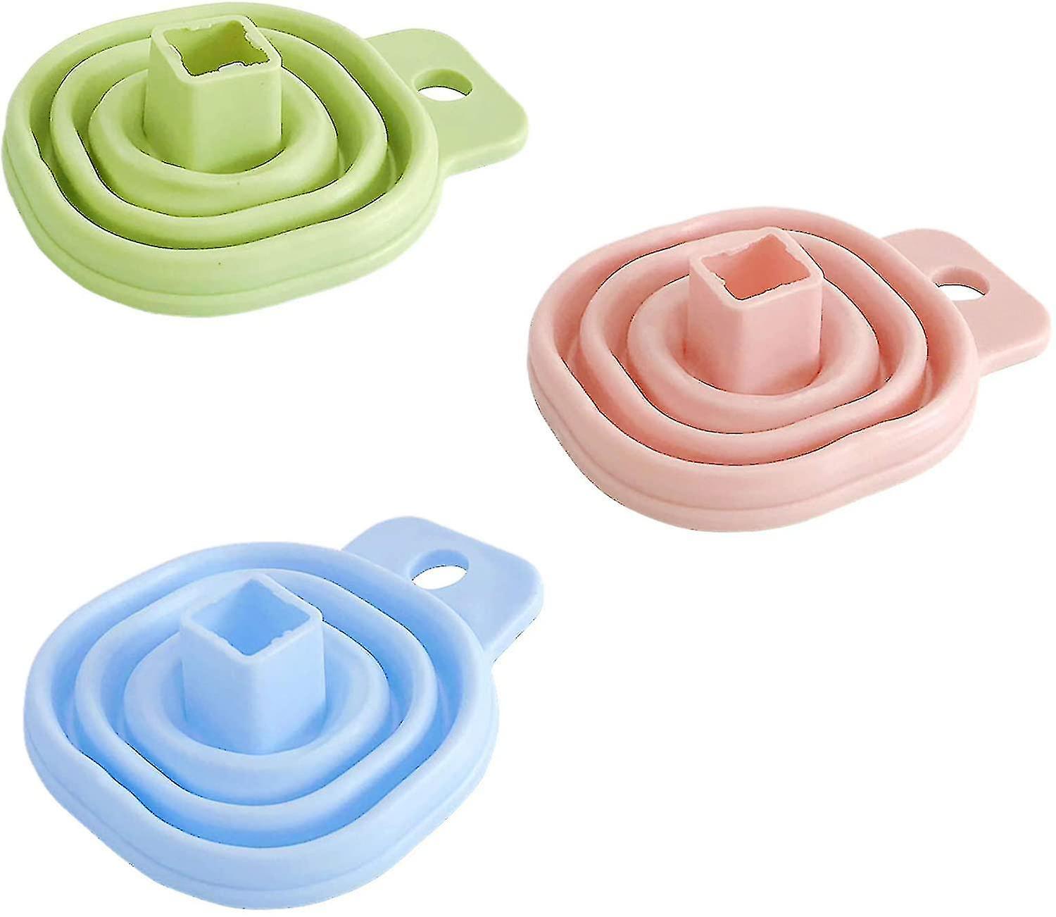 Funnel Set Collapsible Funnel 6pcs Silicone Funnel Flexible Funnel Funnel Set