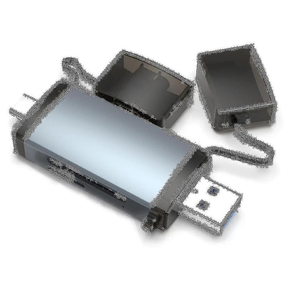 Usb3.0 Card Reader Sd Card Tf Memory Card Converter Adapter Suitable For Type-c Mobile Computer Car