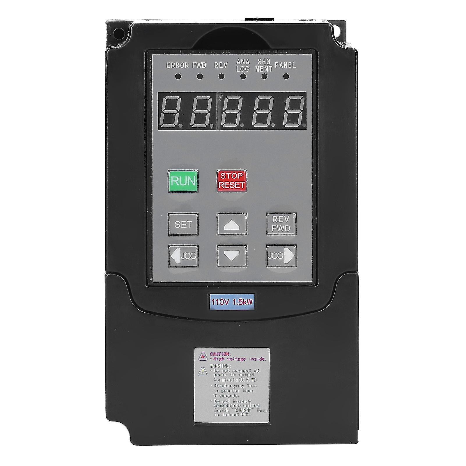 Variable Fréquence Inverter Entrée monophasée 95135v 3Phase Sortie 110V A24015 1.5kw