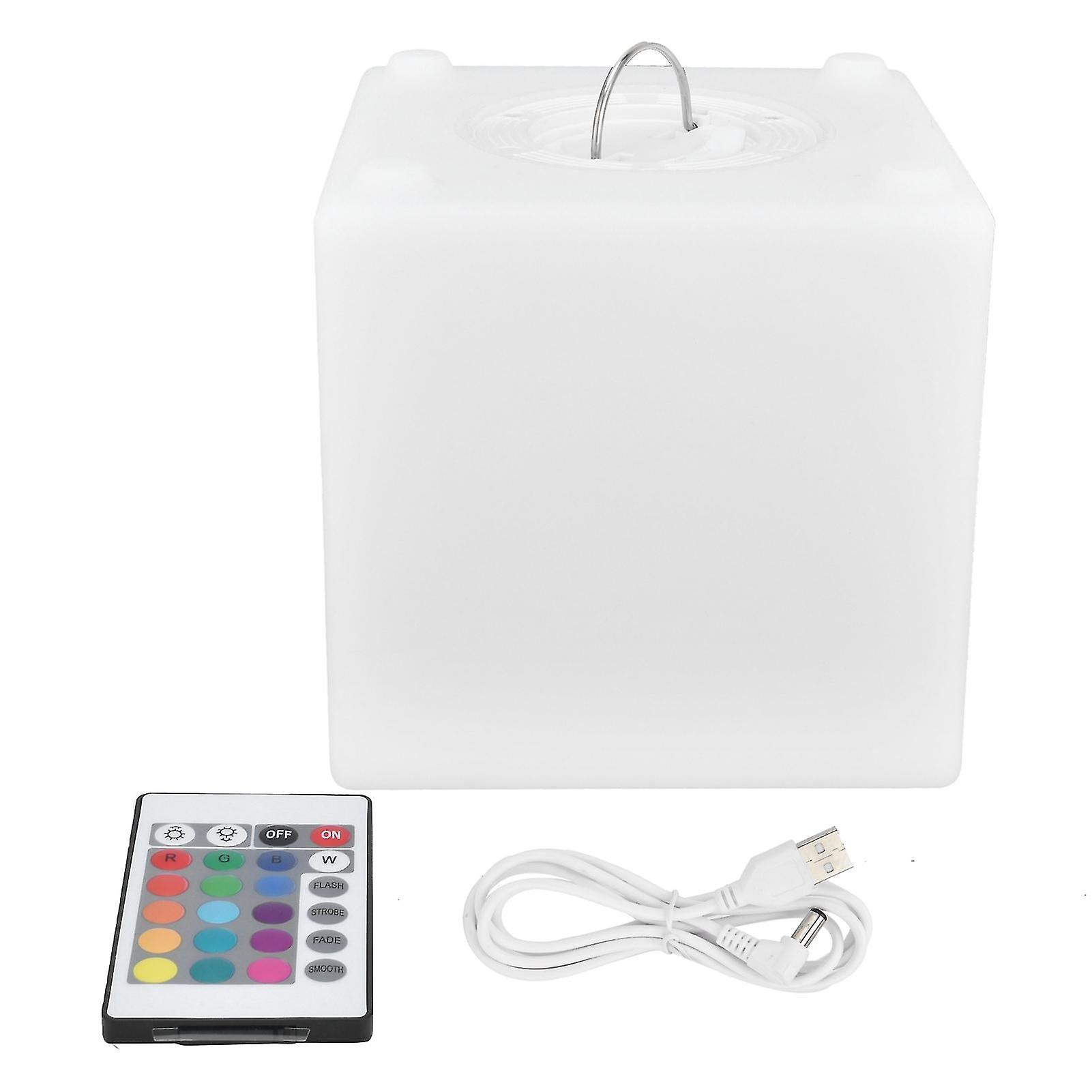 Led Night Light Rgbw Remotecontrol 16color 4mode Table Night Light Usb Charging Light Cube For Home Bar