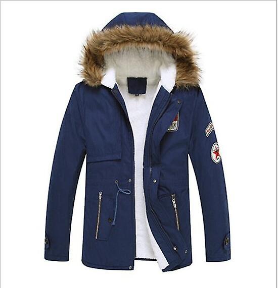 Jacket Men's Thickened Warm Winter Down Jacket Men Parker Coat