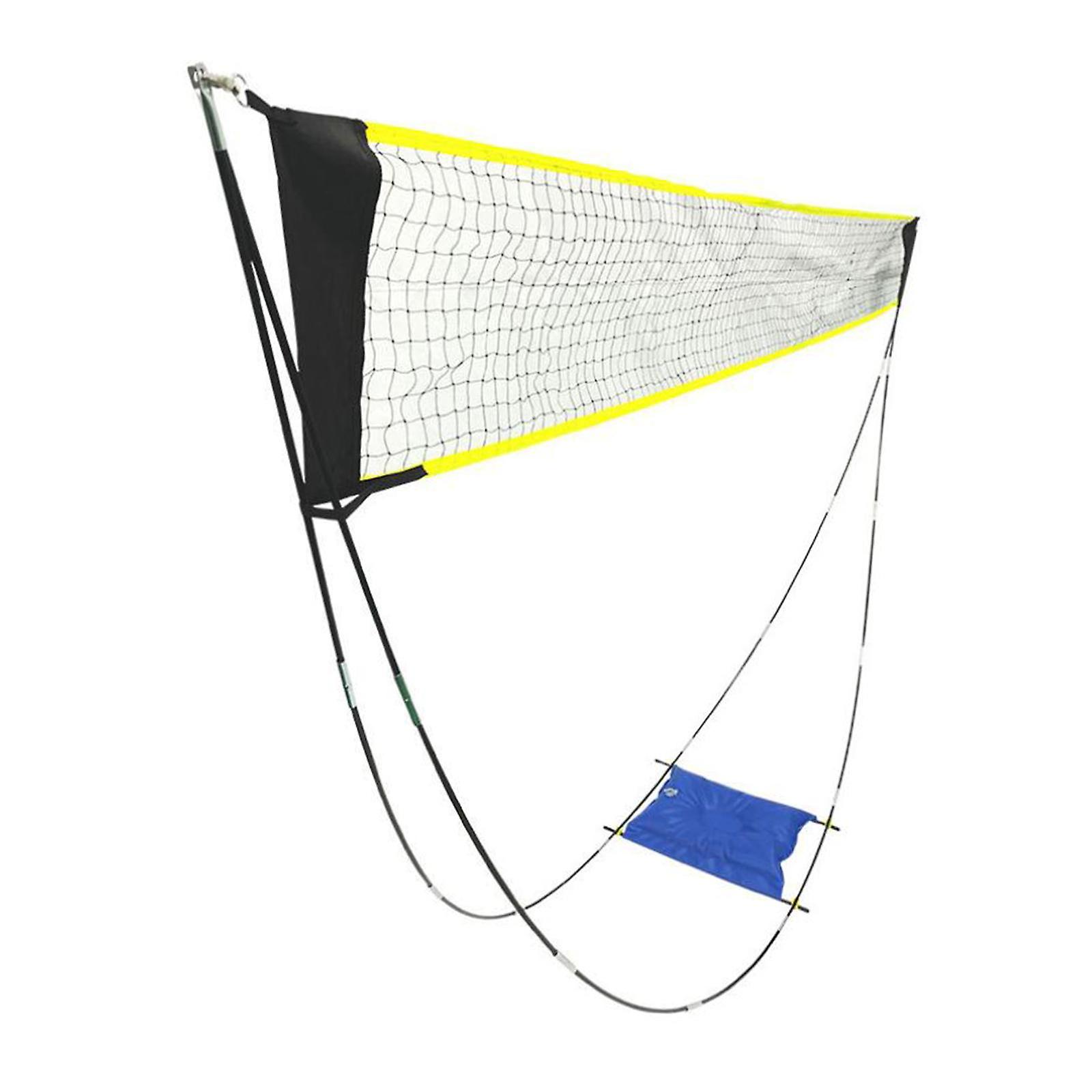 Badminton Net Easy Setup Volleyball Net Outdoor for Beach Games Soccer Match
