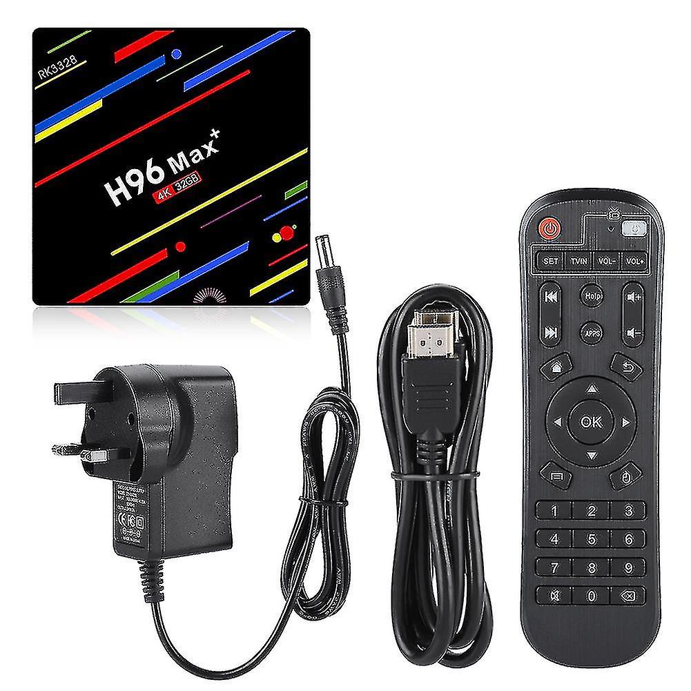For Rk3328/android 9.0 Quad Core 4+32g Dual Band Wifi+bt Smart Tv Box Media Player Au 110-240v