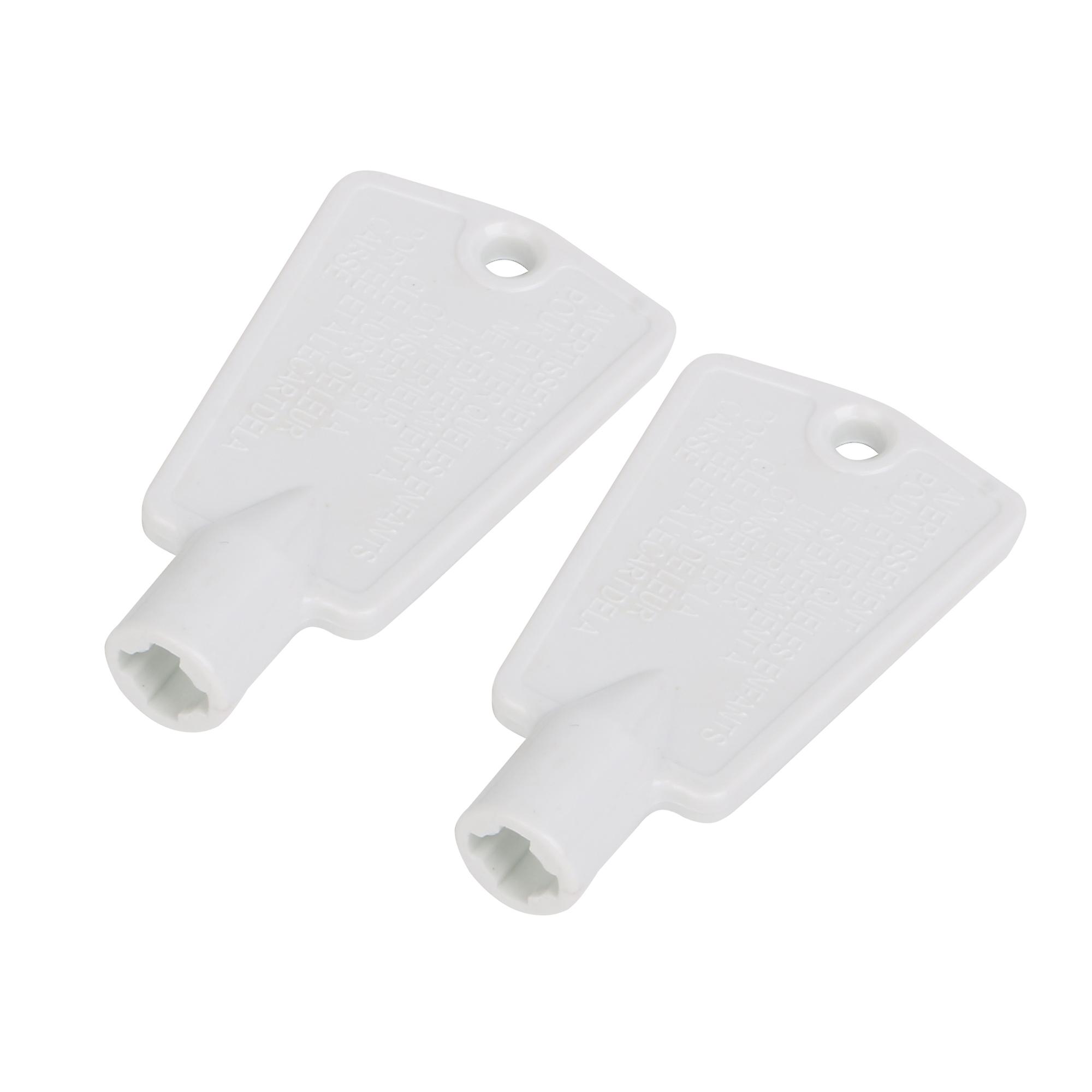 2 Pieces Freezer Key 297147700 06599905 Part Replacement for Electrolux