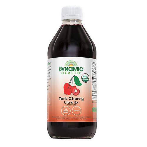 Dynamic Health Laboratories Tart Cherry Ultra 5X, 16 Oz (Pack of 1)