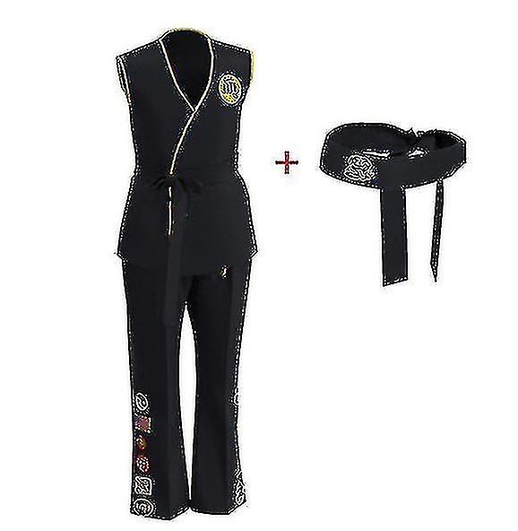 Anime Game Kof Costume Cobra Kai Val Armorr Karate Uniform