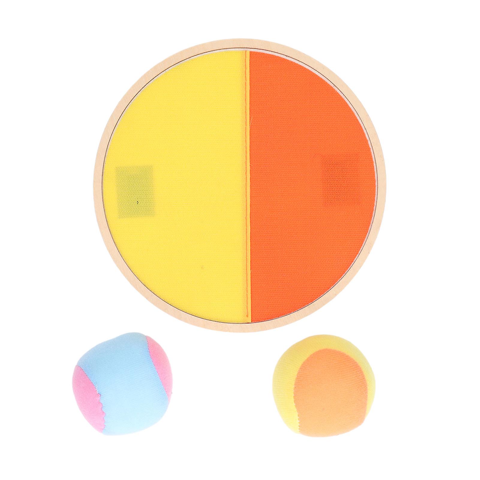 Toss and Catch Ball Set Adhesive Soft Texture Educational