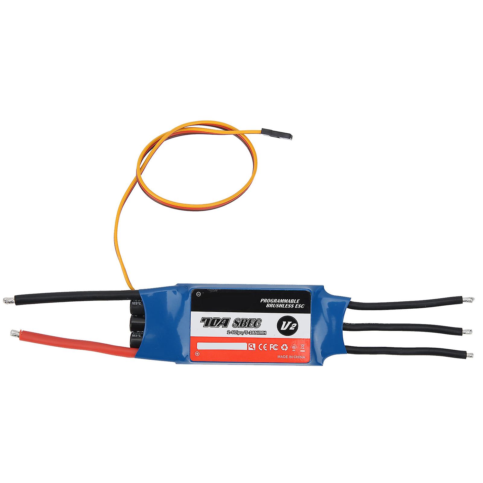SURPASSHOBBY 70A Fırçasız ESC Elektronik Hız Kontrol Cihazı 26S 518NC BEC 5.5V/5A