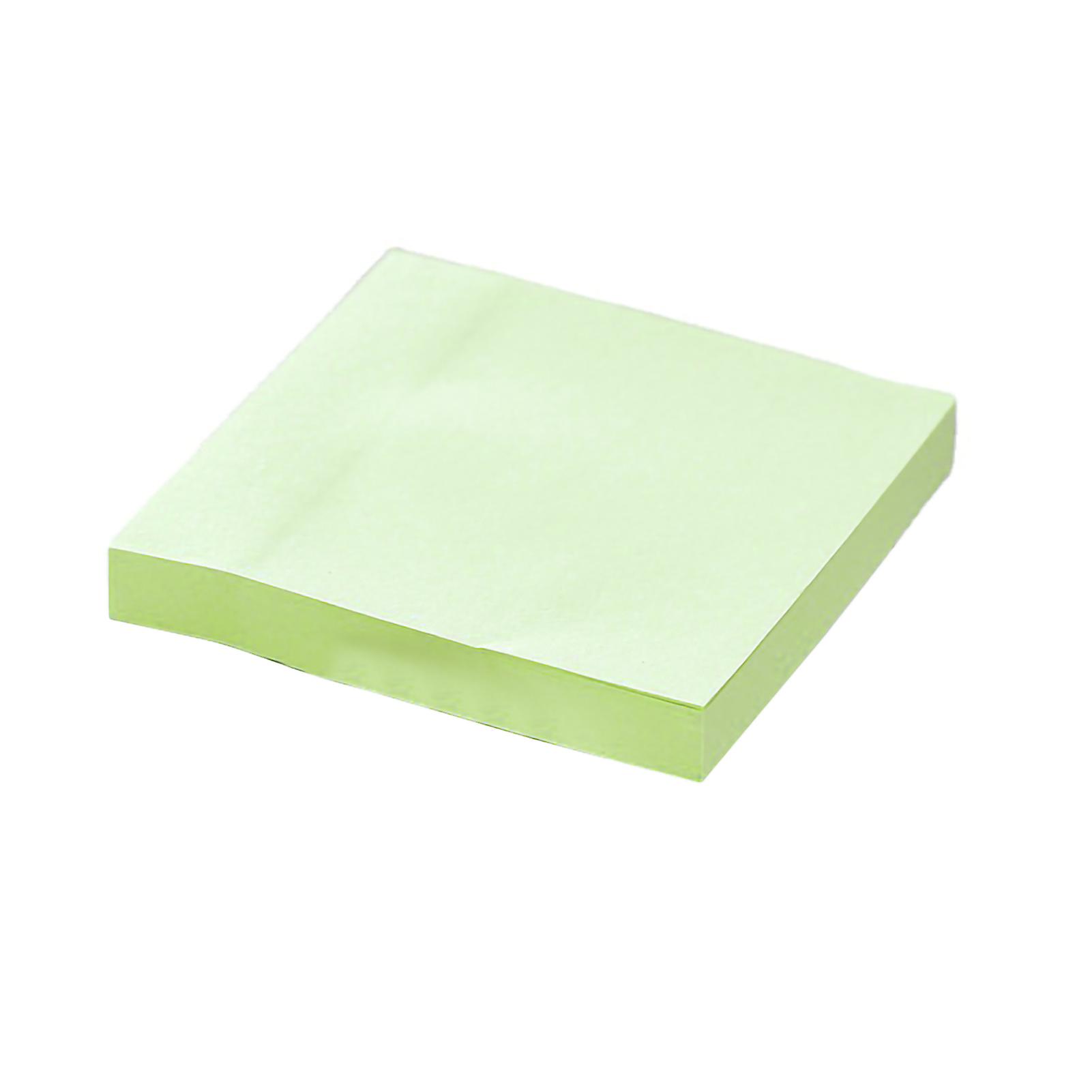 Sticky Notes: Medium Size, Secure Stick, Funny Designs, Medium Green