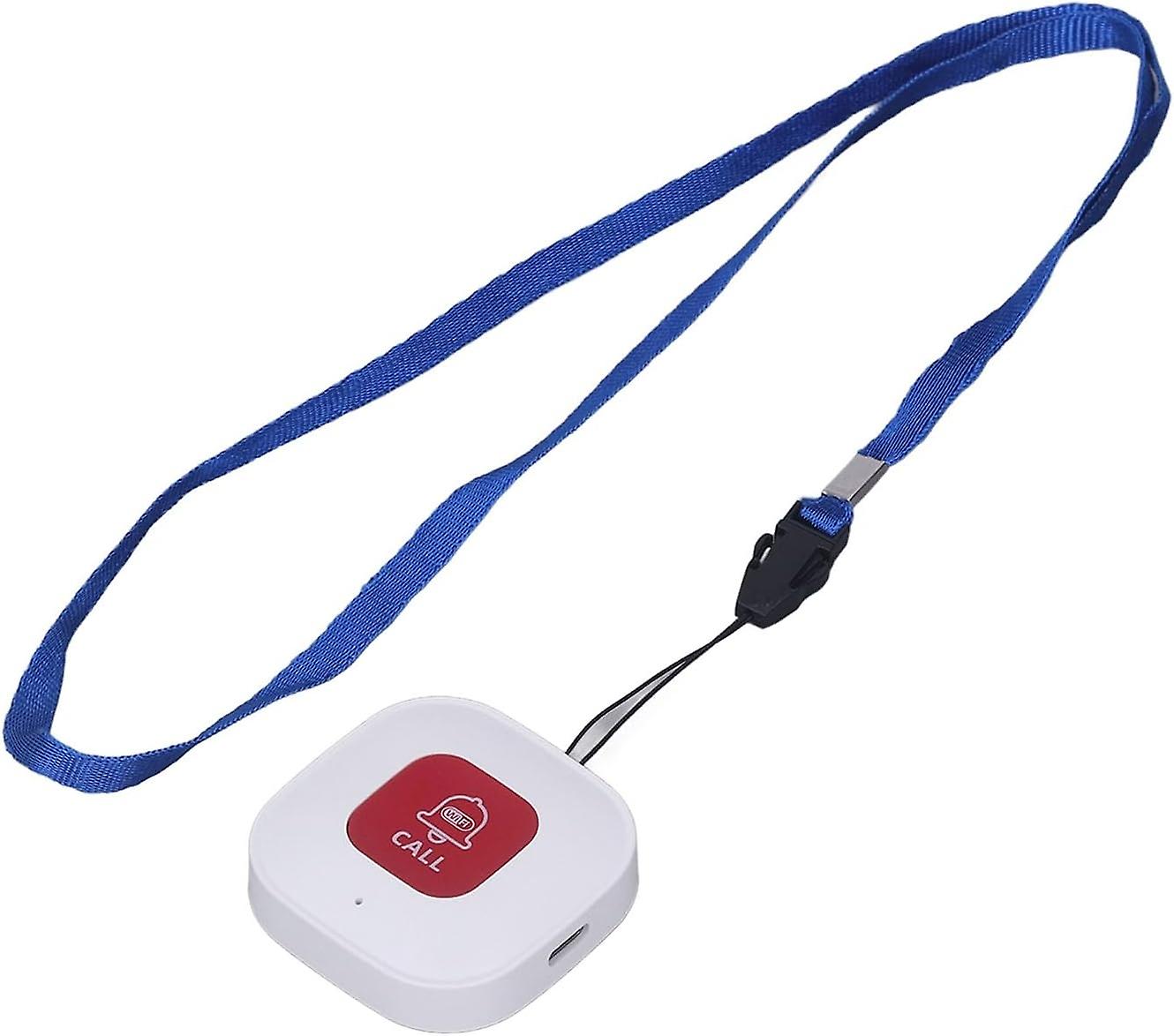 Trådlös vårdgivare Pager Nurse Alert System, WiFi Smart SOS Call Button Alarm, Nödknapp för