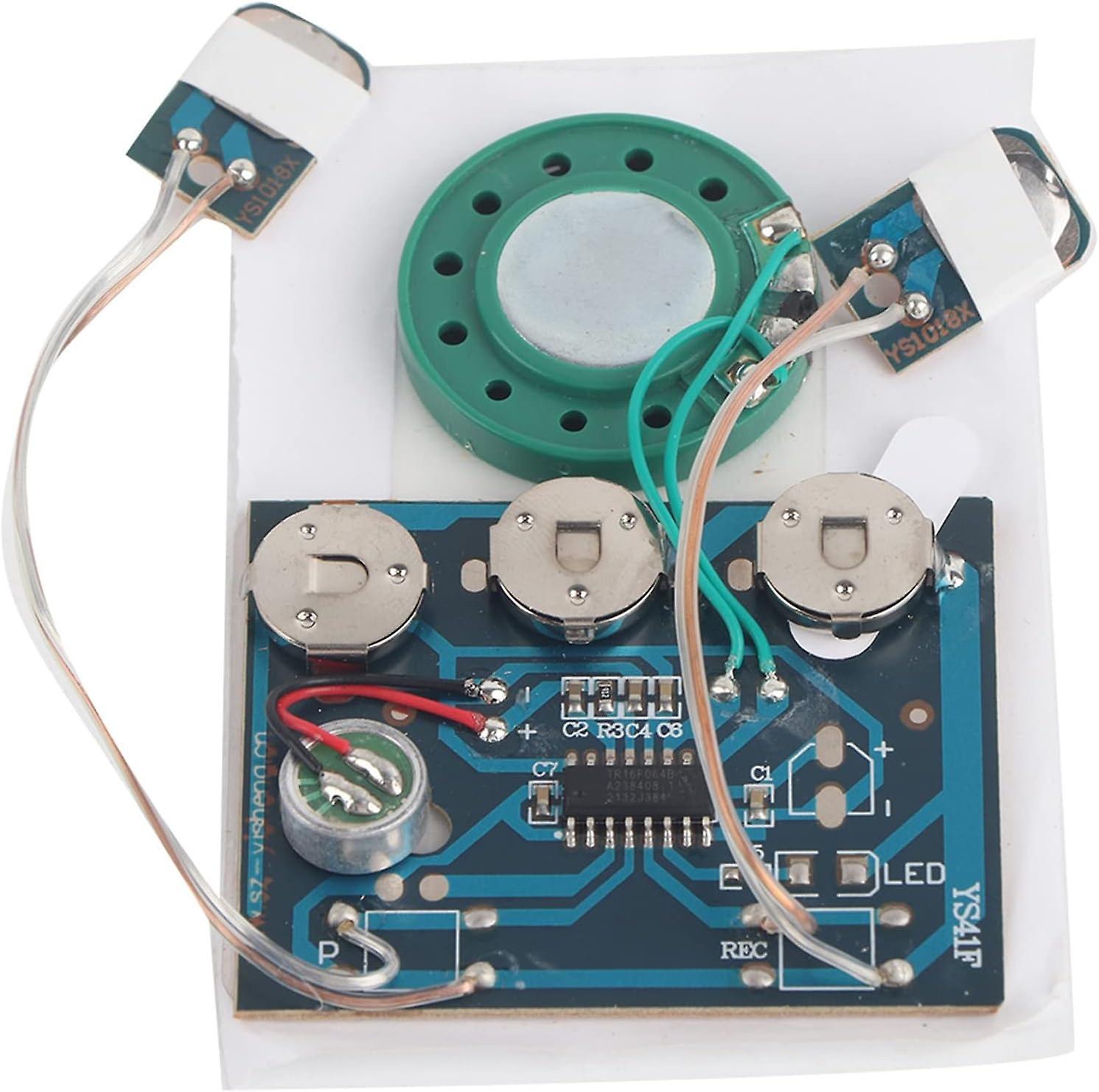 27s Recordable Music Sound Voice Module Chip 0.5W with Button Battery Key Control Video and peripher