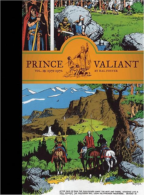 Prince Valiant, tome 18, 1971-1972 - Hal Foster - Roman - Fantagraphics - Édition reliée