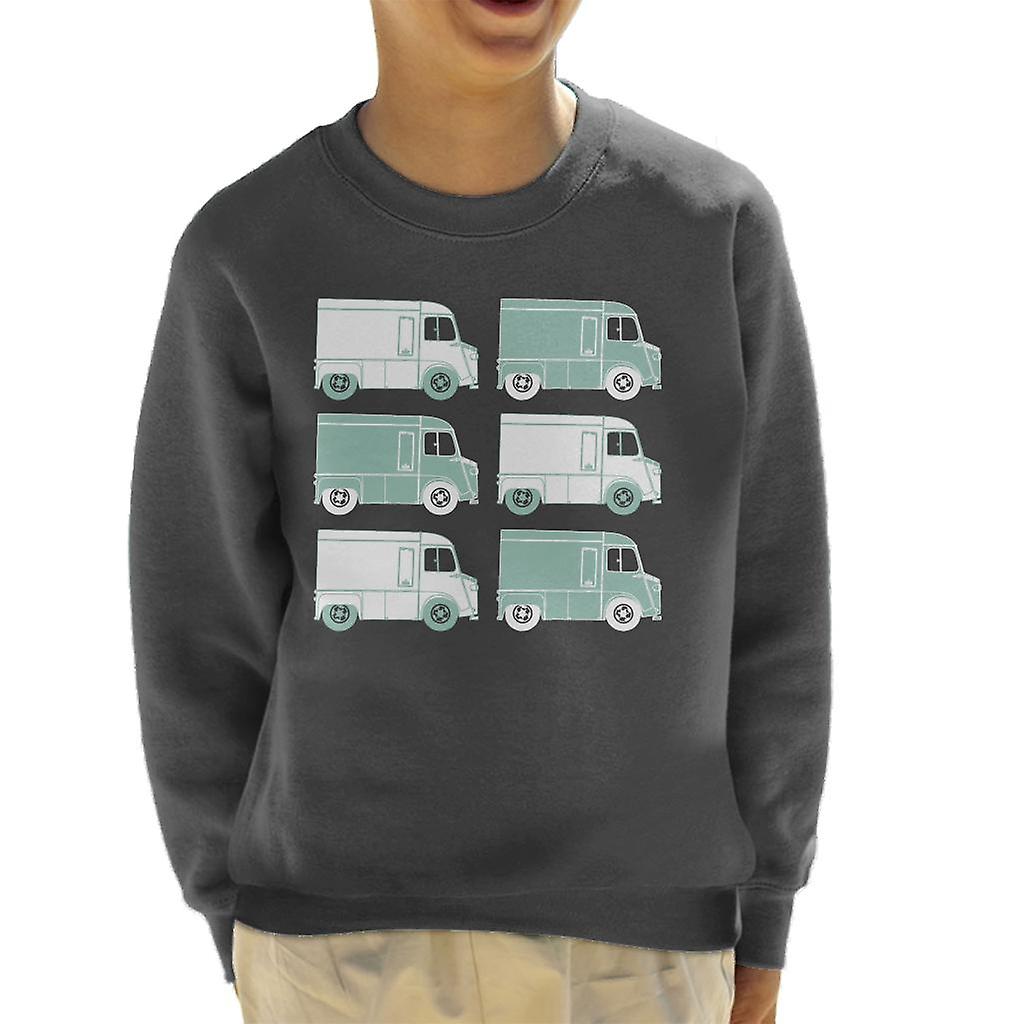 Citroen Retro Type H Van Art Kid's Sweatshirt