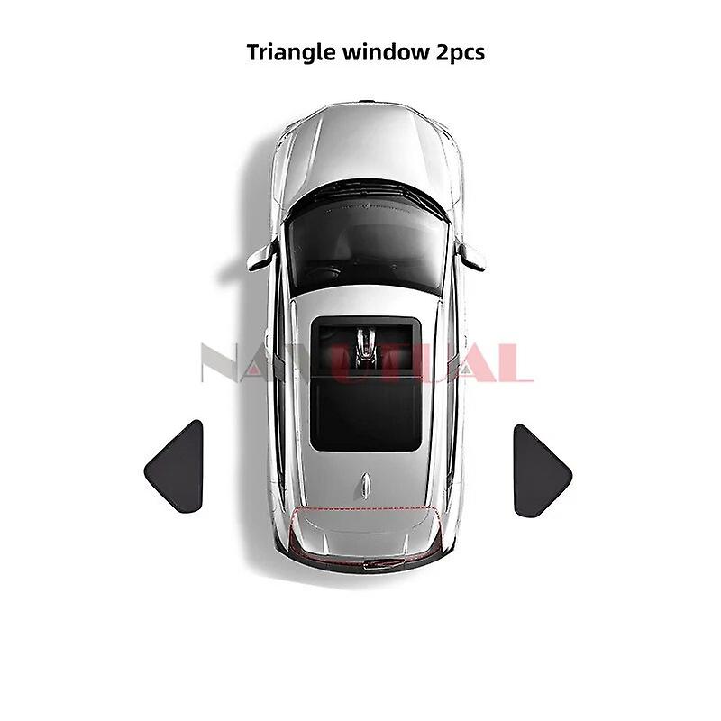 Privacy Sun Shade for Tesla Model 3 Model Y 2016- 2023 Custom Fit Side Window Sunshade Blind Shading for Camping~16347