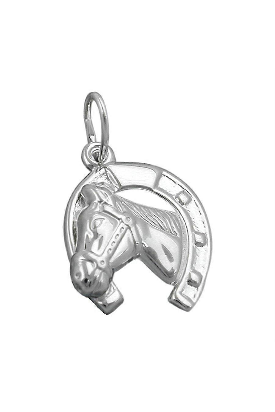 Pendant Horse Shiny Silver 925 - Gl93190