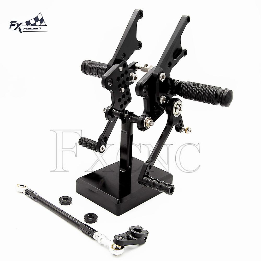 Für kawasaki ninja zx14r zzr1400 2006 2007 2008 2009 2010 2011 cnc aluminium fuß stütze hintersatz fuß peg fuß pedal ZX-14R