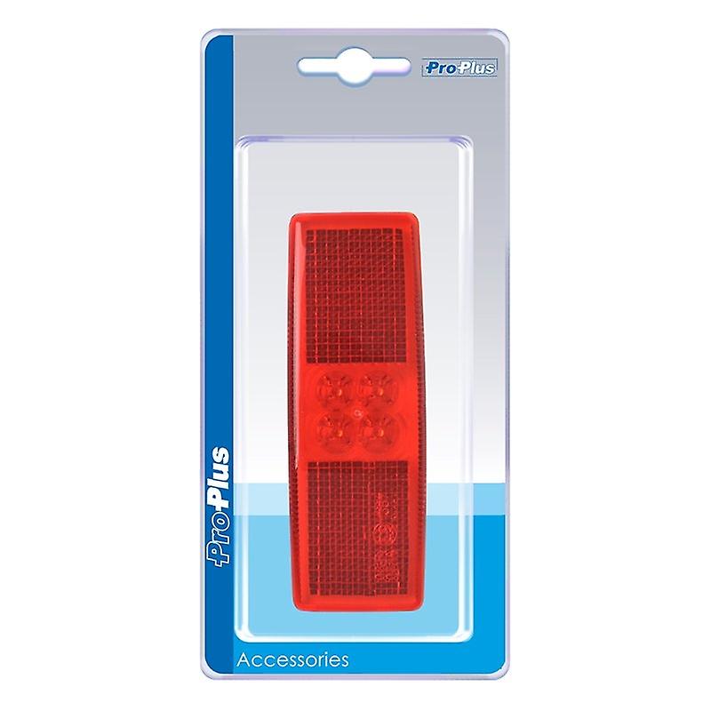 Rear Position Lamp 12/24V Red 110x40mm LED in blister
