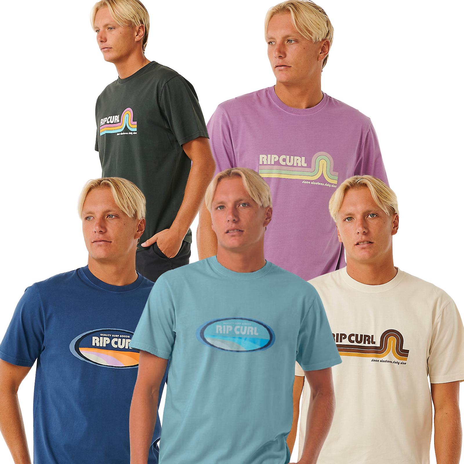 Rip Curl Ανδρικά Surf Revival Mumma Casual Crew Neck Κοντομάνικο μπλουζάκι