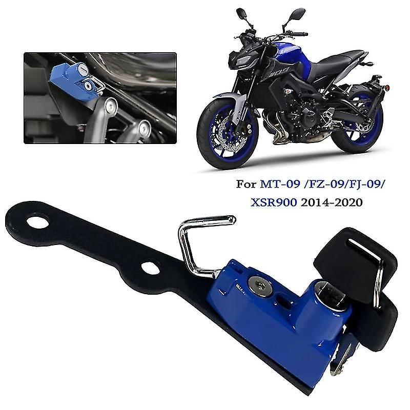 Bloqueo De Casco Para Yamaha Mt-09, Gancho De Montaje Antirrobo De Seguridad Con 2 Llaves, Bloqueo D