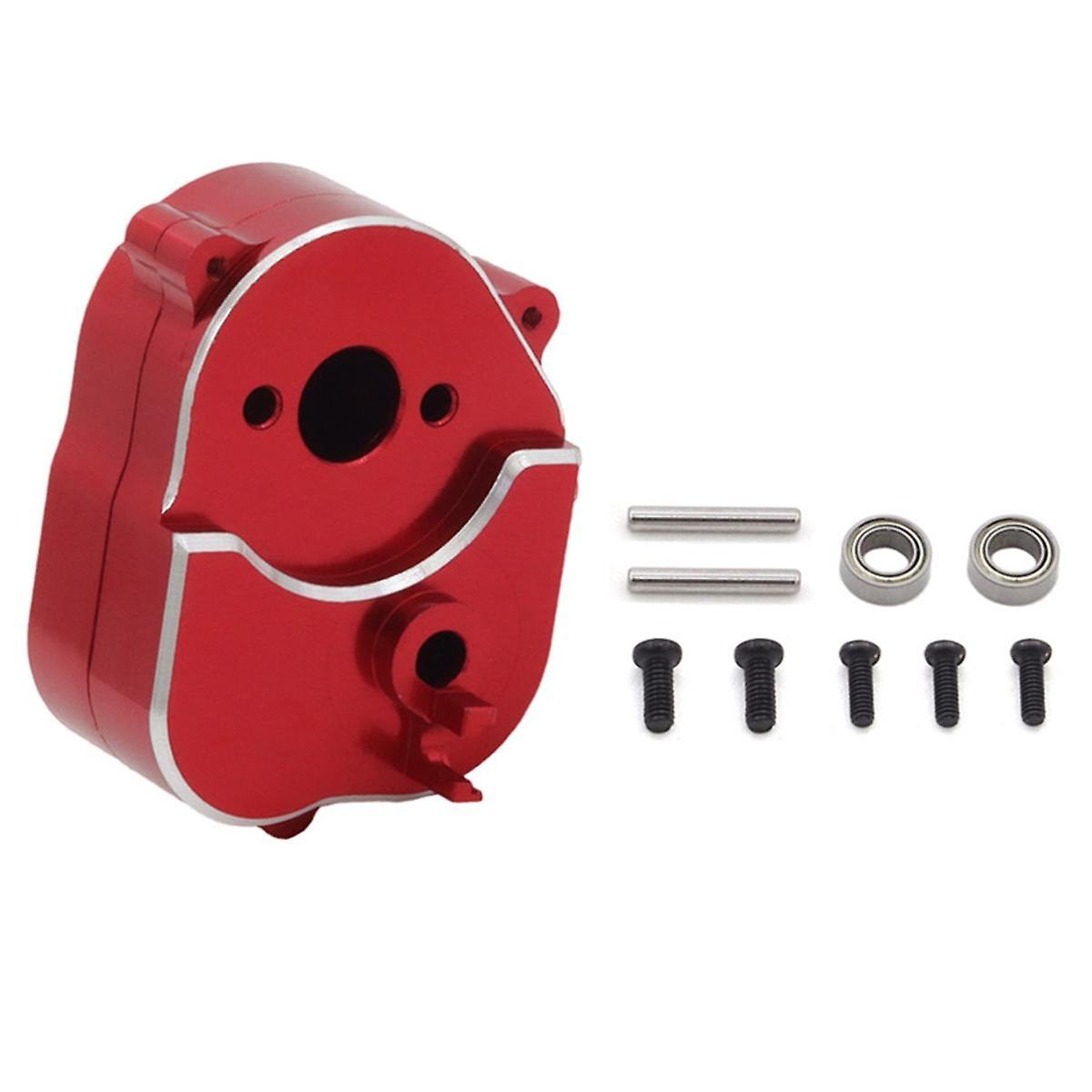 For 1/12 MN82 LC79 MN78 Transmission Metal Gearbox Housing RC Car Upgrade Parts Upgrade Accessories Red