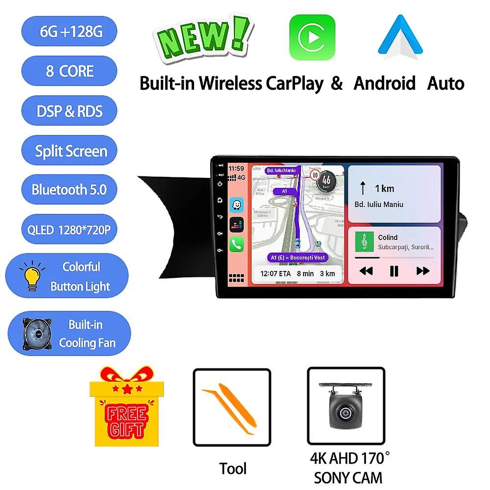 Android 13 For Mercedes Benz C-class W204 C204 S204 2011-2015 Car Radio Multimedia Dvd Player Stereo Carplay Auto Navigation Gps