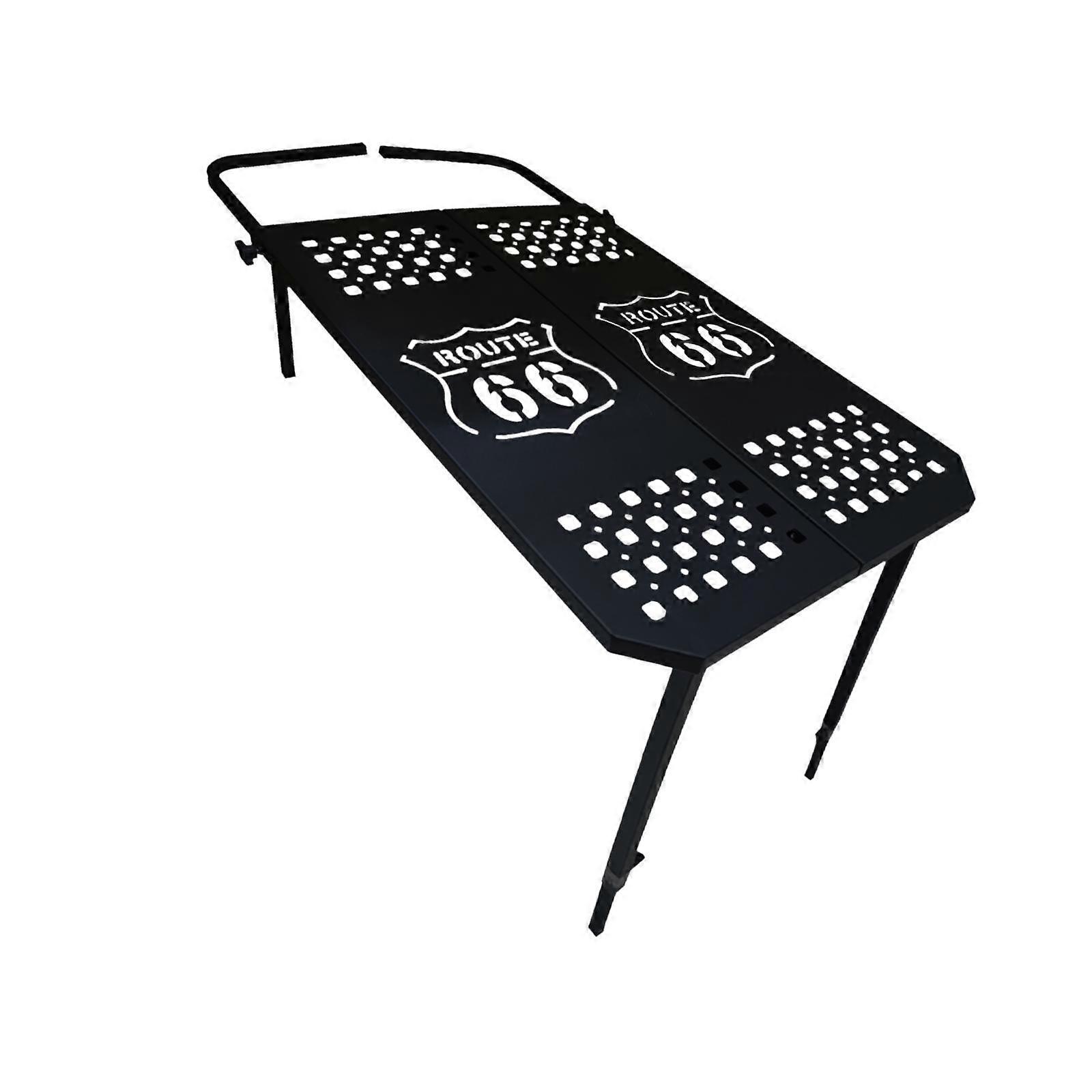 Generic Tire Mounted Table High Performance Tires Table for Beach Picnic Grid
