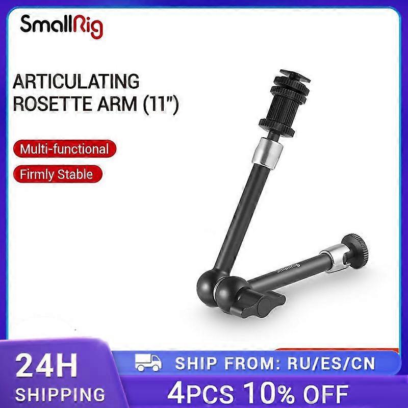 SmallRig  Articulating Rosette Arm with Cold Shoe Mount and Standard 1/4\ Threaded Screw Adapter