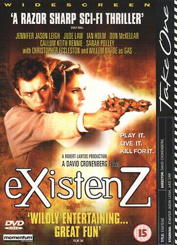 eXistenZ DVD (2002) Jennifer Jason Leigh Cronenberg (DIR) cert 15 - Region 2
