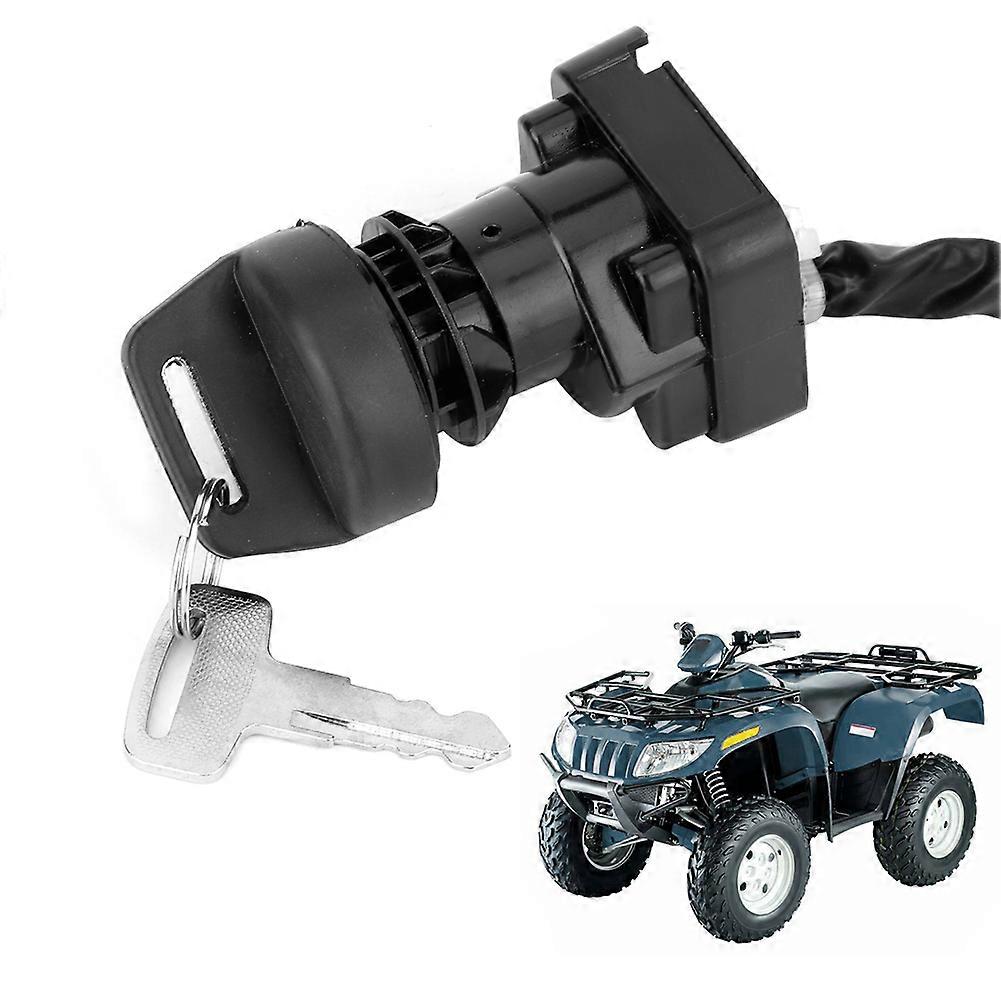 Car Ignition Switch Lock with 2 Keys Replacement Fit for SuzukiQuadrunner 500 LTF500F